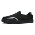 thumbnail image 6 of Mepaouo Mens Slip on Sneakers Canvas Loafers Shoes Comfortable Low Top Causal Dress Walking Flats Black 8, 6 of 8