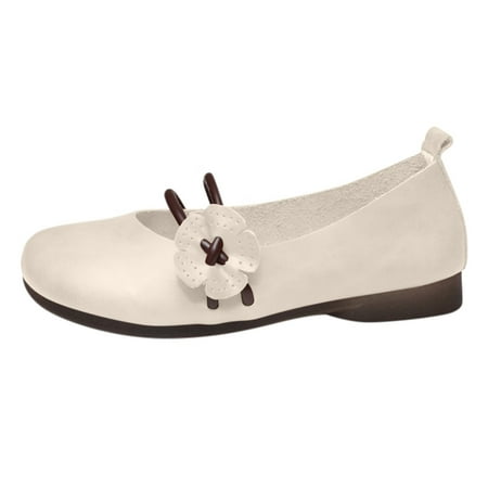 

GNEIKDEING Womens Breathable Lace Up Shoes Flats Casual Shoes Gift on Clearance