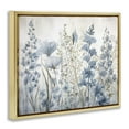 thumbnail image 4 of Stupell Industries Blue Nature Blooms Plants & Flowers Painting Gold Floater Framed Canvas Art Print Wall Art, 21 x 17, 4 of 10
