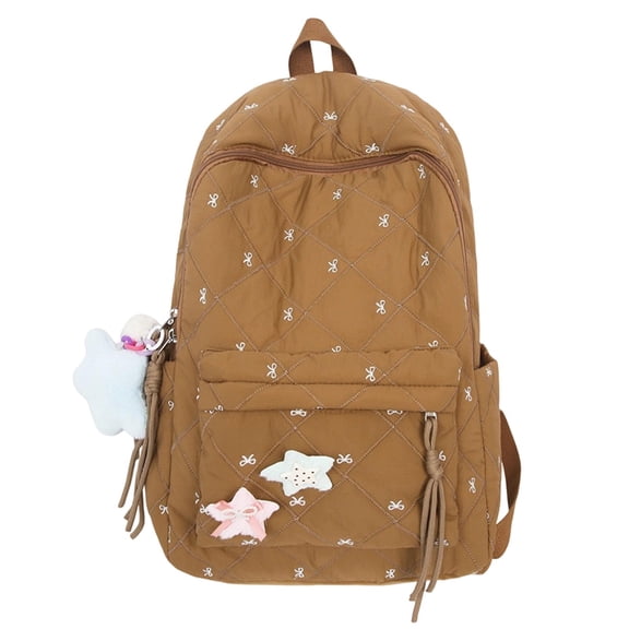 Campus Friendly Pattern School Backpack With Lightweight Comfort for Students