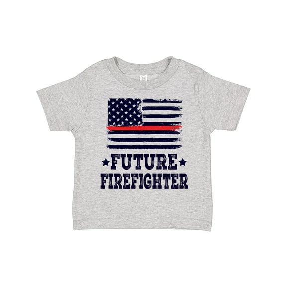 Inktastic Future Firefighter USA Boys or Girls Toddler T-Shirt