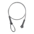 thumbnail image 3 of Terraxo Cable Anchor Cable Anchor Replacement Stainless Steel 25KN Fall Arrest Protection Construction Tree Work Reusable Cable Sling Anchor Protection Sheath 150cm, 3 of 8