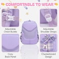 thumbnail image 5 of Gynky Kids Backpack for Girls School Bags for Middle School Students Book Bag for Elementary Primary Kawaii Backpack, 5 of 6