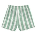 thumbnail image 2 of Mint Green Narrow Stripes Boys' Swim Trunks Board Shorts Beach Pants Bathing Bottoms 2T, 2 of 8
