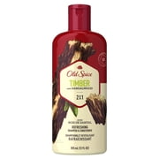 Old Spice Timber with Sandalwood Men's 2 in 1 Refreshing Shampoo & Conditioner, 12 fl oz
