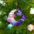 thumbnail image 5 of Christmas Decor Personalized Butterfly Appear When Angels Are Near Ornament Gift Holiday Decorations, 5 of 9