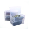 thumbnail image 2 of BESTYASH 6Ud Transparente Cajas Organizadoras Apilables Para Zapatos Caja Almacenamiento Plástico PP Duradero, 2 of 7