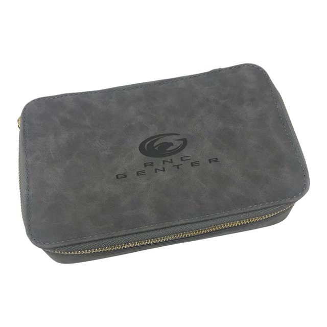 Bey-Berk UC203GRY - Case for mobile accessories - leatherette - gray