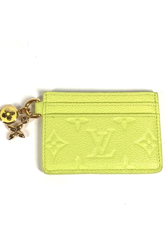 Pre-Owned LOUIS VUITTON M13645 Monogram Empreinte Business Card Holder/Card Case with... (Good)