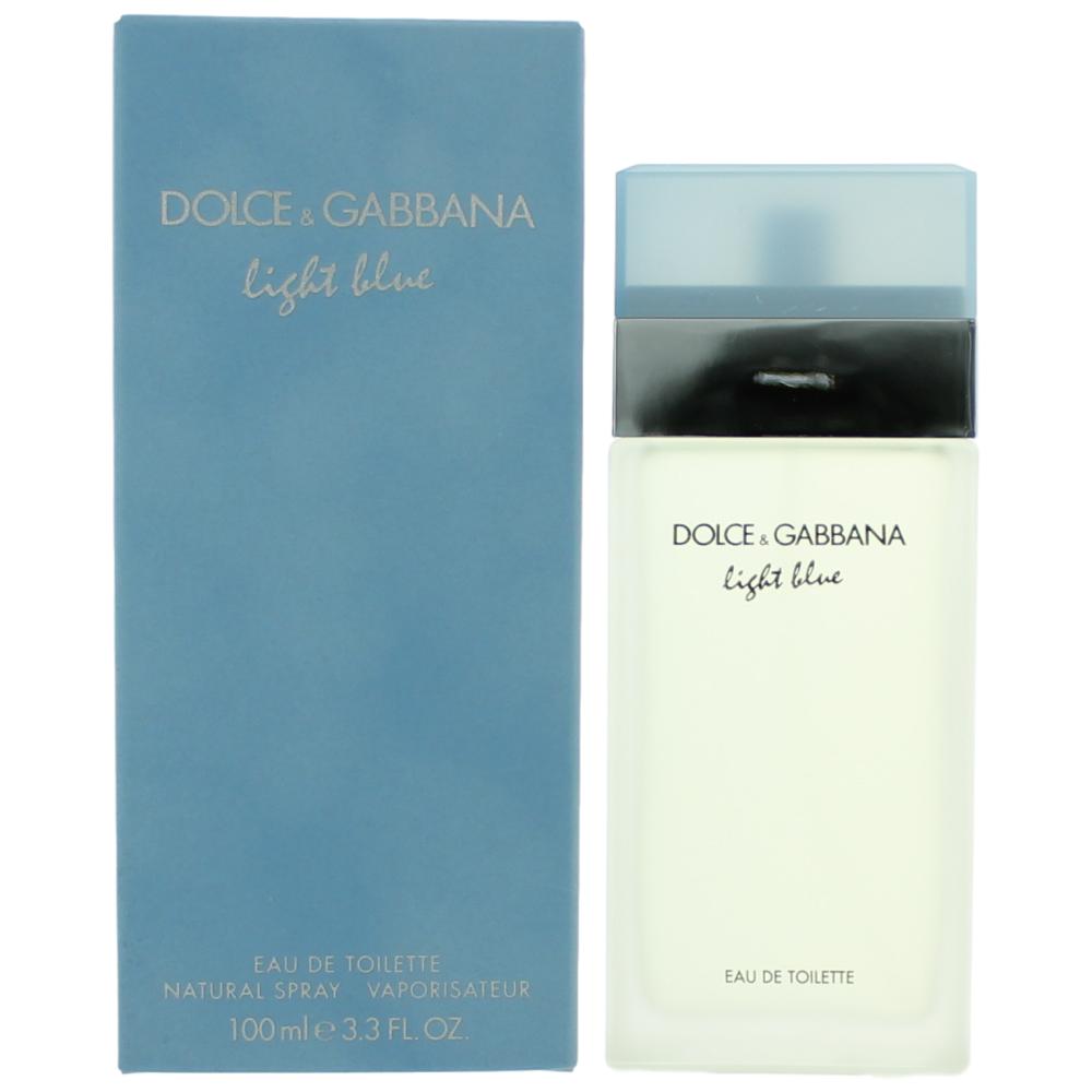 Dolce & Gabbana Light Blue Eau De Toilette, Perfume for Women, 3.4 oz