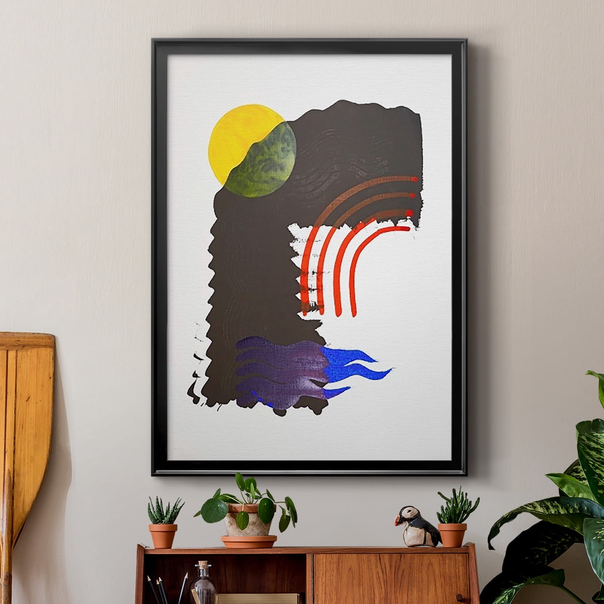Shifting IV Premium Framed Print, in Gold, Black, or Silver - Ready to Hang