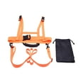 thumbnail image 5 of AMLESO Kids Ski and Snowboard Harness Ski Shoulder Harness Teaching Ski Snowboard Training Harness for Roller Skating Kids Beginners Orange, 5 of 10
