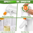 thumbnail image 6 of Olive Oil Sprayer Bottle for Cooking, Air Fryer Accessories, Oil Mister for Air Fryer, 7oz/200ml Oil Vinegar Spritzer, Kitchen Gadgets for Salad, BBQ, Roasting, 6 of 8