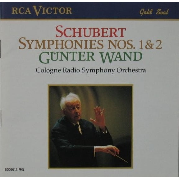 Schubert / Wand - Syms Nos 1 & 2 - Music & Performance - CD