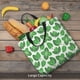 thumbnail image 5 of Easygdp Green Leaves Bolsa Tote para Mujer, Bolso de Hombro para Trabajo, Playa, Viajes, Compras y Supermercado, 5 of 7