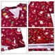 thumbnail image 2 of Camiseta de manga corta con estampado elástico, temática navideña, verano, para médicos, enfermeras, spa, salón de belleza, tienda de mascotas, ropa de lavado, 2 of 4