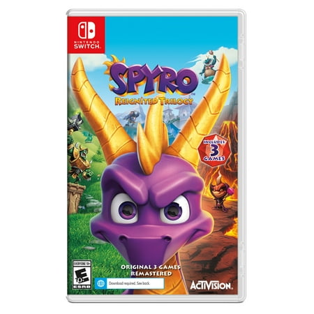 Spyro Reignited Trilogy, Activision, Nintendo Switch, (The Best Spyro Game)