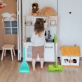 thumbnail image 3 of 3pcs Mini Cleaning Toy Set Baby Sweeping Small Flat Mop Broom and Dustpan, 3 of 8