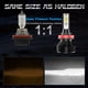 thumbnail image 2 of Compatible con Juego de Lámparas Alta/Baja Volkswagen Amarok 2021 2022 - 4 Unidades, 10,000LM 6500K Blanco Frío, Bombillas 500% Ultraluminosas, Plug & Play, 2 of 11