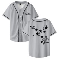 Freya Skye Gold's Gone Baseball Jersey Short Sleeve Button-Down Shirts Men Women Streetwear Tops
