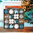 thumbnail image 3 of Juego de 36 bolas navideñas decorativas para fiestas, bodas al aire libre, 3 of 5