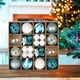 thumbnail image 1 of 36 Piezas Bolas de Navidad perfecl decoración Manualidades DIY Azul blanco, 1 of 8
