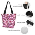 thumbnail image 4 of Easygdp Orchids Flowers Shoulder Bags for Women,Crossbody Bags Shoulder Purse Handbag for Women, 4 of 6