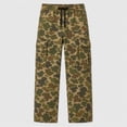 thumbnail image 5 of uvwlwu Mens Camo Street Cargo Long Trousers Loose Fit Drawstring Waist Multi Storage Pockets Outdoor Casual Pants,XXL, 5 of 5