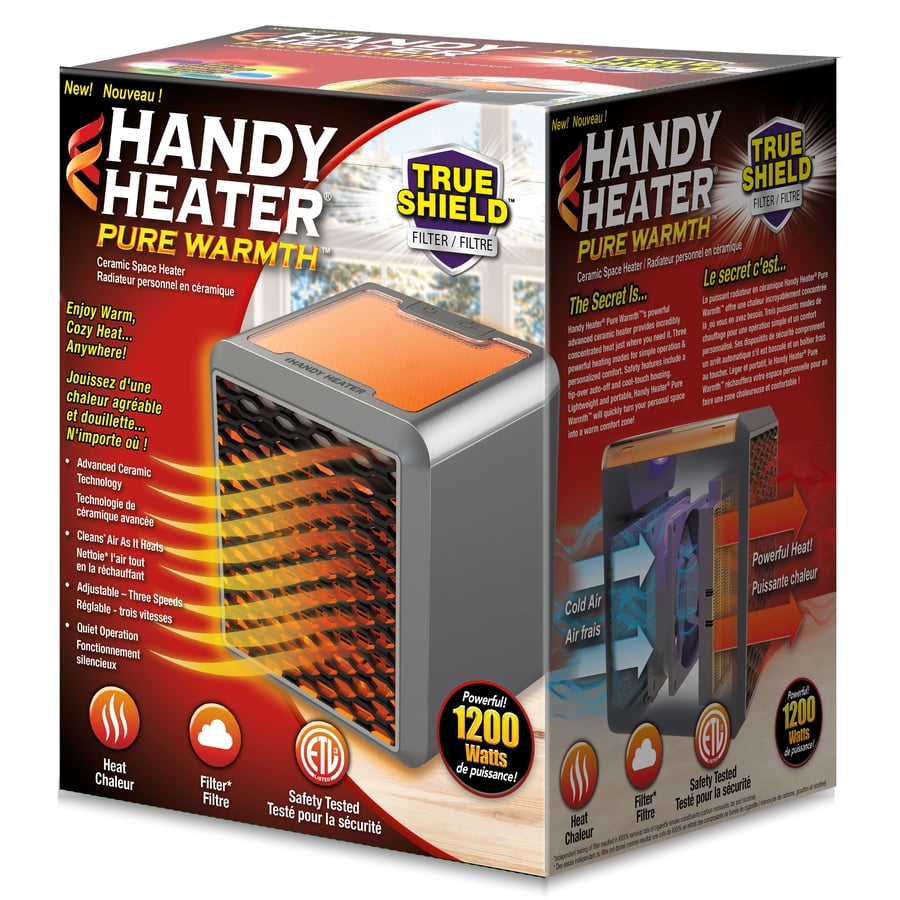 Buy Handy Heater Pure Warmth Space Room Ceramic Heater, 3Speed