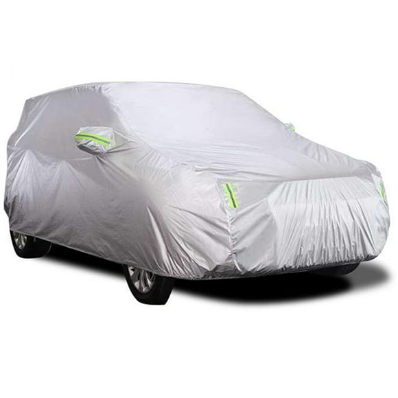 Sedan Car Cover Waterproof All Weather Outdoor Car Cover Protection Windproof Full Car Cover Universal(4.4*1.8*1.6M)