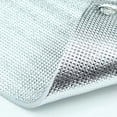 thumbnail image 5 of Double Sided Aluminum Foil Window Insulation Film, Removable Heat Blocking Sun Shade Cover With Suction Cups, Energy Saving Window Thermal Barrier For Home Office, 5 of 7