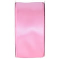 thumbnail image 3 of Gwen Studios 2.5" Pink Satin Wired Edge Ribbon, 25 Yards, 3 of 7