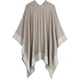 thumbnail image 6 of YWDJ Shawl Wrap Women Autumn Fashion Pashmina Shawl Wrap Cape Sweater Knitting Cardigan Scarf Khaki M, 6 of 7