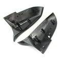 thumbnail image 2 of maskred Set of Carbon Fiber Style Rear Mirror Cover Caps for E84 F20 F21 F22 F30 Vehicle s Style Style A 1Set, 2 of 6