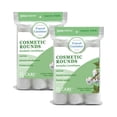 thumbnail image 1 of TL Care Rondas de algodón premium (600 unidades) con bote de viaje – Almohadillas de algodón de 3 capas ultra suaves y absorbentes sin pelusa para eliminación de maquillaje y rostro, 1 of 5