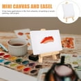 thumbnail image 3 of GETAJGHSD 2Sets Canvas Easel Set Beige Rectangular Diy Painting For Office Use Artists, 3 of 8
