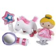 thumbnail image 4 of Set de juego de peluche GUND Princess Castle con sonajero, chirriador y arrugas, 4 of 6