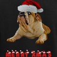 thumbnail image 3 of CafePress - Bulldog Christmas Women's Dark Pajamas - Women's Short Sleeve Print T-Shirt and Pants Dark Cotton Pajama Set, 3 of 7