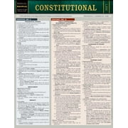 Constitutional Law : a QuickStudy Laminated Reference Guide (Edition 3) (Other)