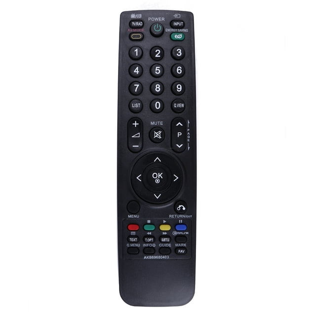 Accesorios de control remoto portátil Controlador inalámbrico de TV para LG AKB69680403 3D WDOplteas Para estrenar