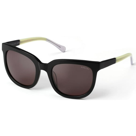 RADLEY London Women's Lolly Black/Lemon Cat Eye Sunglasses