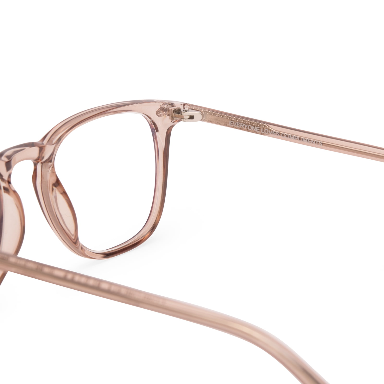 Compliments by DIFF Eyewear Griffin Blue Light Reading Glasses Vintage Crystal +1.5