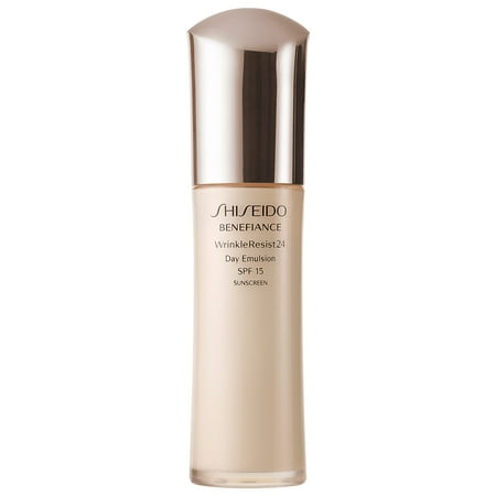 Shiseido Benefiance Wrinkle Resist 24-Day Emulsion Facial Serum, SPF 15, 2.5 Fl