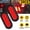 Red, variant on NefLaca 2PACK 6" Inch White Oval Reverse/Stop/Turn/Tail Brake Sealed Truck Trailer Light