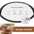 thumbnail image 5 of Intexca 5L Air Fryer, 1400W Oil-Free Cooker with 8 Preset Modes, Dual-Knob Temp & Timer Control, Non-Stick Basket, Recipe Book Included for Healthy Family Meals, 5 of 5
