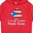 thumbnail image 3 of Inktastic I'm So Cute, I Must Be Puerto Rican Sunflower Puerto Rico Toddler Hoodie, 3 of 4