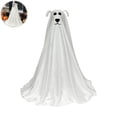 thumbnail image 5 of OIUR Halloween Decoration Light-Up Spooky Ghost Dog Statue Battery Operated Remote String Lights Front Door Porch Yard Lawn Decor, 5 of 7
