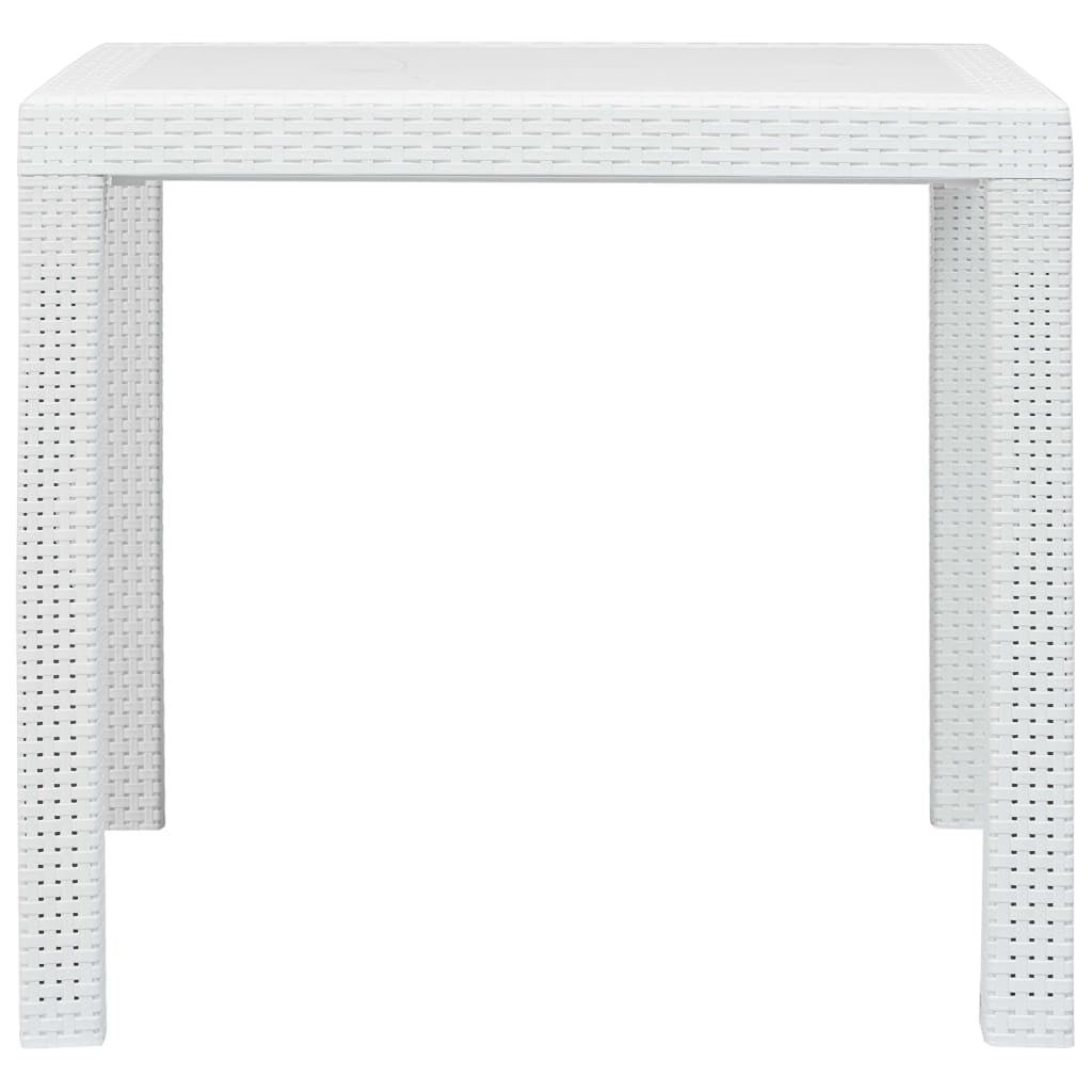 Lowestbest 31.1" Coffee Table, Modern All Weather Outdoor Patio Garden Table, Plastic Rattan Look Lowestbest 31.1" Coffee Table, Modern All Weather Outdoor Patio Garden Table, Plastic Rattan Look