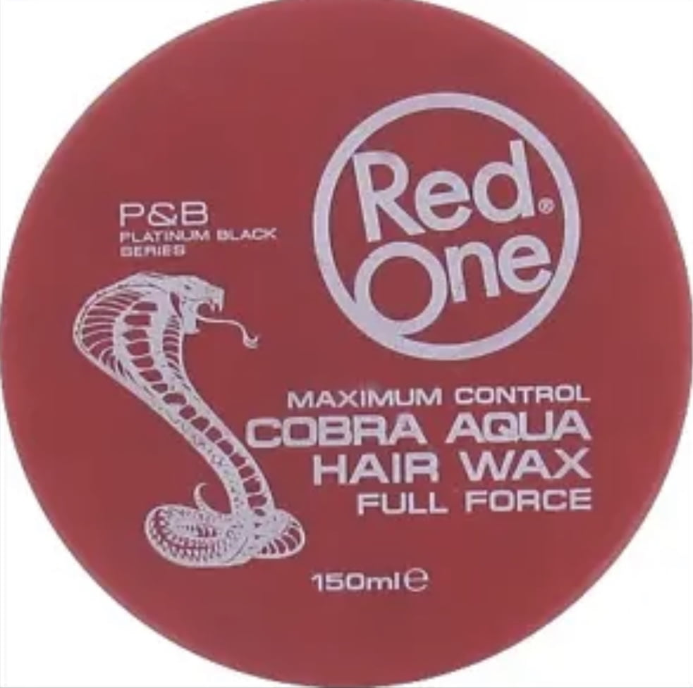 Red One Redone COBRA 🐍 Aqua Hair Wax Full MAXIMUM CONTROL ml Walmart.com