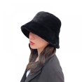 thumbnail image 1 of Women‘s Winter Faux Fur Fuzzy Warm Bucket Hat, 1 of 8